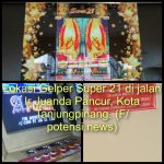 Lokasi gelper Super 21 di jalan Ir Juanda pancur, Kota Tanjungpinang. (F/ potensi.news)