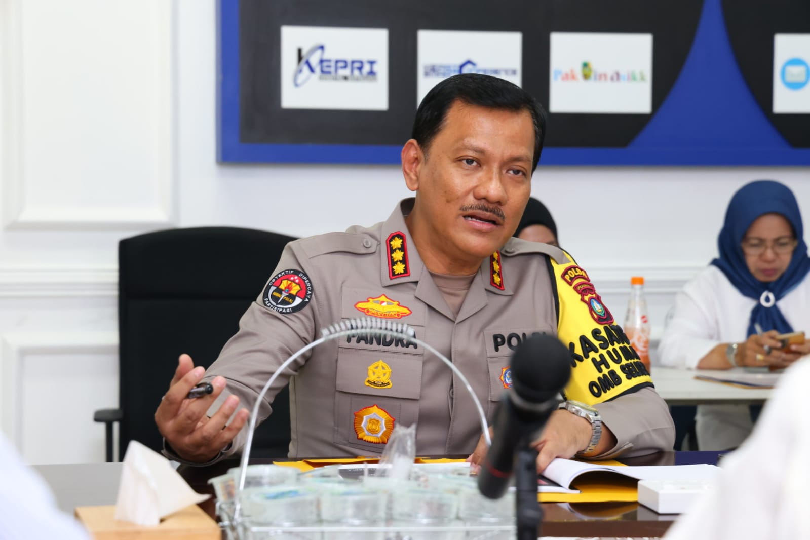 Kabidhumas Polda Kepri Kombes. Pol. Zahwani Pandra Arsyad, S.H., M.Si., (F/ Potensi.news)