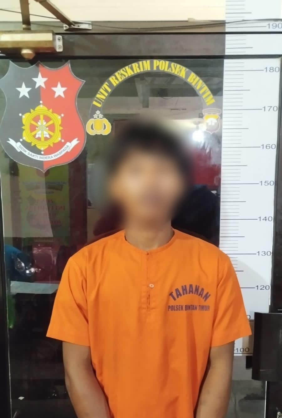 Salah Sasaran, Polsek Bintan Timur Polres Bintan Tangkap Pelaku Penganiayaan Terhadap Anak Dibawah Umur.