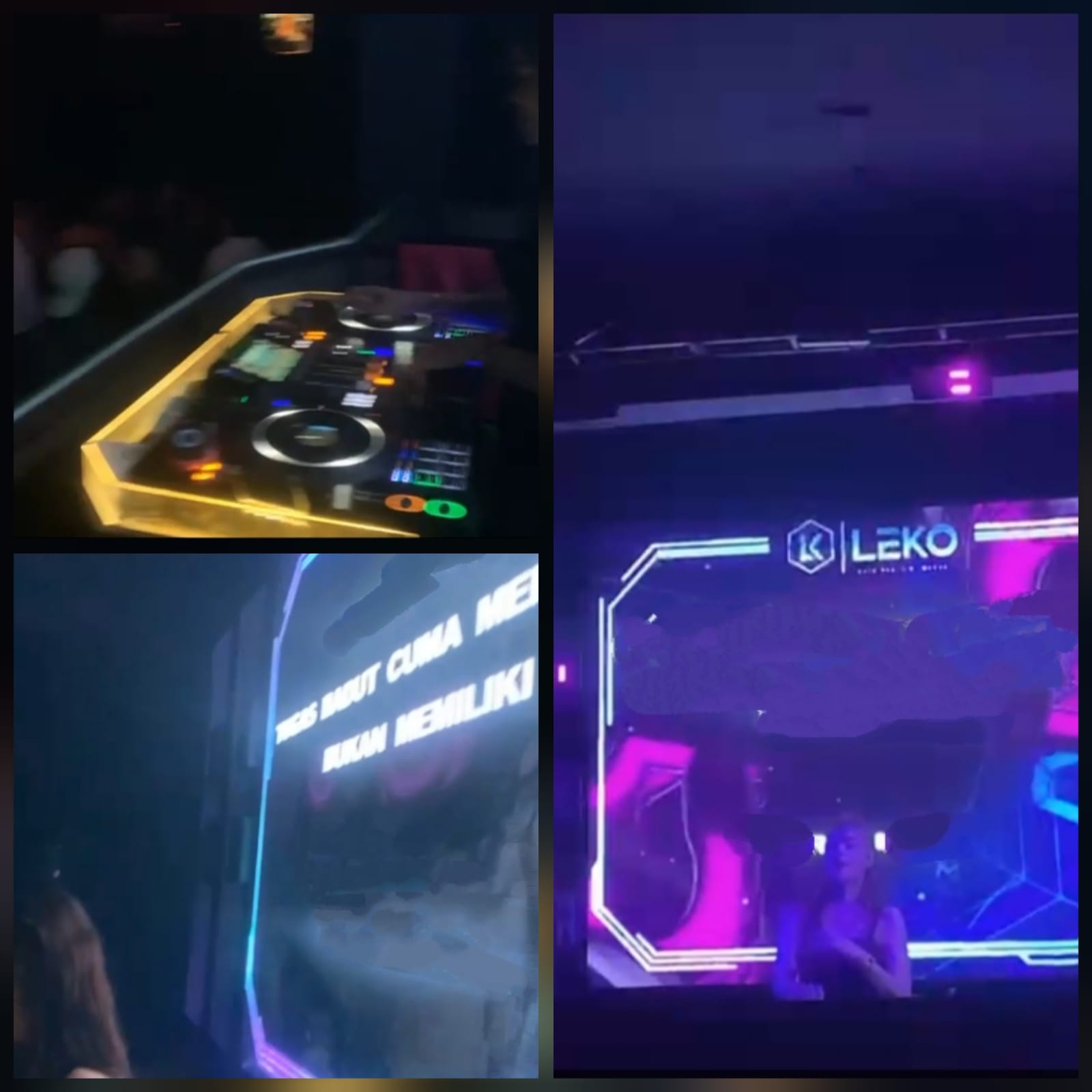 Suasana Leko Cafe di Jalan Aisyah Sulaiman Dompak kilometer 8, Tanjungpinang, Kepulauan Riau. (F/potensi.news)