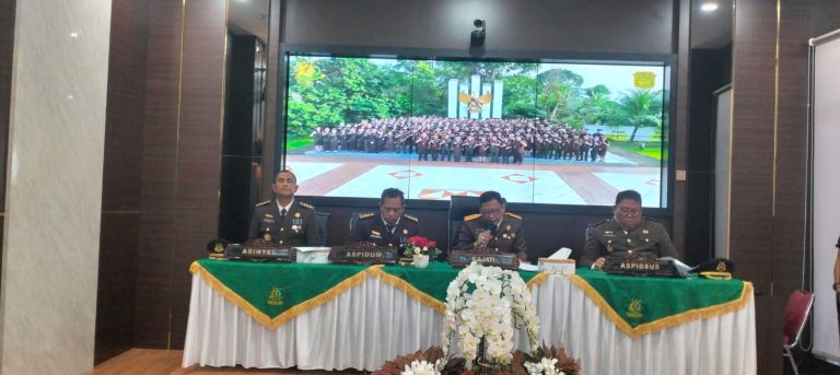 Ruangan komen center Kejaksaan Tinggi Kepulauan Riau (Kejati Kepri).