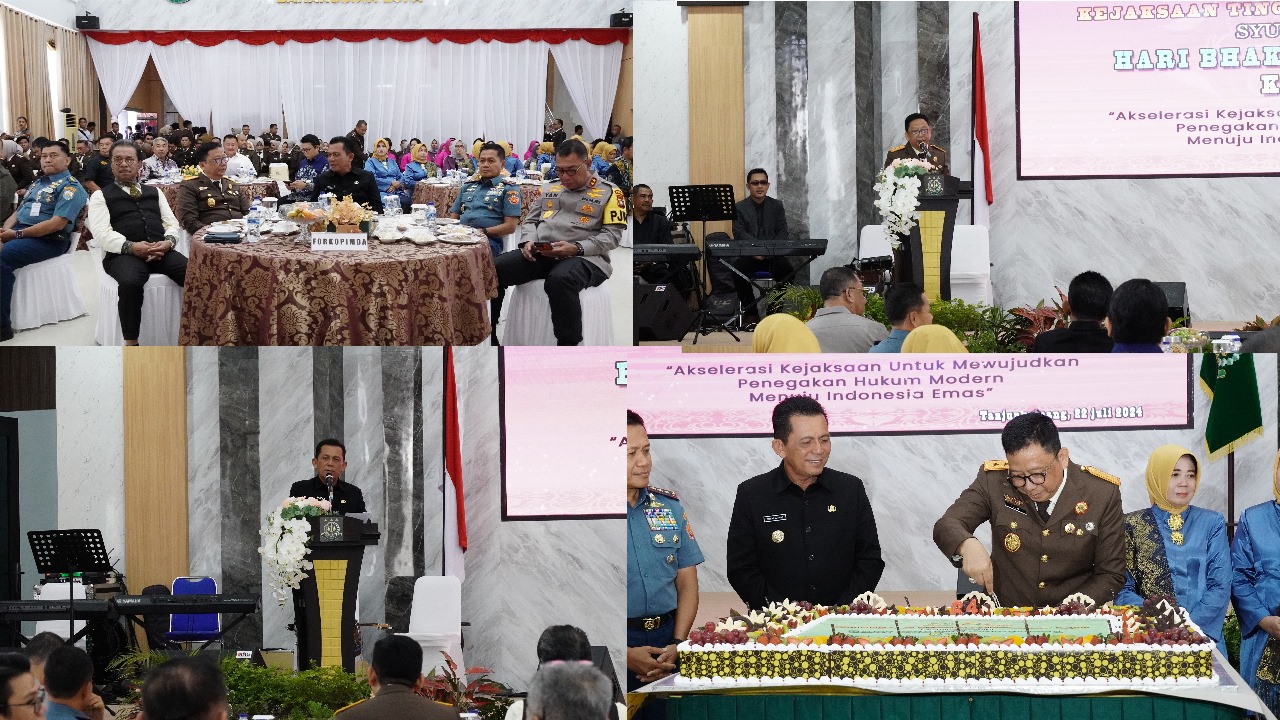 Hari Bhakti Adhyaksa ke 64 Tahun 2024 dan Lomba Forkopimda Kepri Idol di Aula Baharuddin Lopa Kejaksaan Tinggi Kepulauan Riau, Hari Bhakti Adhyaksa, yang diperingati setiap tanggal 22 Juli, bukanlah sekadar momen seremonial.