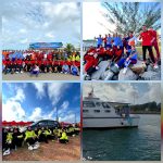 Kegiatan Gerakan Bersih Laut dan Pantai, Dalam rangka memperingati Hari Perhubungan Nasional (Harhubnas) yang jatuh pada tanggal 17 September 2024 mendatang, Jumat (13/09/2024) berlokasi di kawasan pantai Tugu Sirih, Kota Tanjungpinang, Provinsi Kepulauan Riau. (F/Potensi.news)
