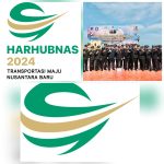 Tema dan Logo Harhubnas 2024 Hari Perhubungan Nasional 2024. Foto: Dok. Kemenhub dan Poto Kepala Kantor Kesyahbandaran dan Otoritas Pelabuhan (KSOP) Kelas II Tanjungpinang Ridwan Chaniago, M.Mar.E., berserta jajaran Kantor Kesyahbandaran dan Otoritas Pelabuhan (KSOP) Kelas II Tanjungpinang. (F/Potensi.news).