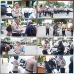 Dalam upaya menjaga disiplin dan profesionalisme anggota, Bidang Profesi dan Pengamanan (Bid Propam) Polda Kepri melaksanakan Penegakan Ketertiban dan Disiplin (gaktiblin) di pintu masuk Polda Kepri. Kamis (16/10/24). Kegiatan ini dilaksanakan oleh seluruh personel Bidpropam Polda Kepri, (f/potensi.news).