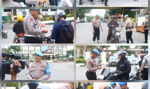 Dalam upaya menjaga disiplin dan profesionalisme anggota, Bidang Profesi dan Pengamanan (Bid Propam) Polda Kepri melaksanakan Penegakan Ketertiban dan Disiplin (gaktiblin) di pintu masuk Polda Kepri. Kamis (16/10/24). Kegiatan ini dilaksanakan oleh seluruh personel Bidpropam Polda Kepri, (f/potensi.news).