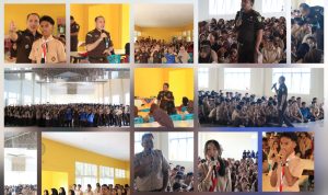 Kejaksaan Tinggi Kepulauan Riau melalui Program Pembinaan Masyarakat Taat Hukum (BINMATKUM) pada kegiatan Penyuluhan Hukum telah menyelenggarakan kegiatan Program Jaksa Masuk Sekolah di SMA Negeri 2 Tanjungpinang dan SMK Negeri 2 Tanjungpinang dengan mengangkat tema tentang “Pencegahan Penyalahgunaan dan Peredaran Narkotika serta Perundungan (Bullying)”. Kegiatan ini dilaksanakan dalam rangka pembentukan revolusi mental karakter dan peningkatan kesadaran hukum anak bangsa merupakan generasi penerus bangsa, Kamis (17/10/2024), Kota Tanjungpinang, Provinsi Kepulauan Riau, (f/Potensi.news).