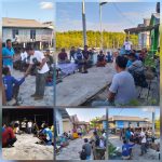 Tokoh masyarakat Pulau Poto, Kampung Tengger, Tipon menyampaikan harapan dan doanya untuk Rudi-Rafiq, (f/potensi.news).