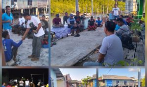 Tokoh masyarakat Pulau Poto, Kampung Tengger, Tipon menyampaikan harapan dan doanya untuk Rudi-Rafiq, (f/potensi.news).