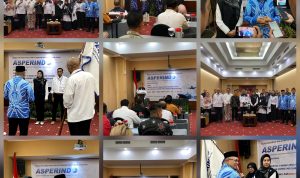 Asosiasi Jasa Pengiriman Ekspress Pos dan Logistik Indonesia (Asperindo) Kepulauan Riau (Kepri), menggelar Musyawarah Wilayah (Muswil) lV di Ruang Rapat, Hotel Aston Tanjungpinang, (f/Potensi.news).