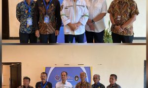 Kepala KSOP Kelas II Tanjungpinang Capt. Dwi Yanto, S.H., M.M., M.Mar bersama jajaran, (F/Potensi.News).