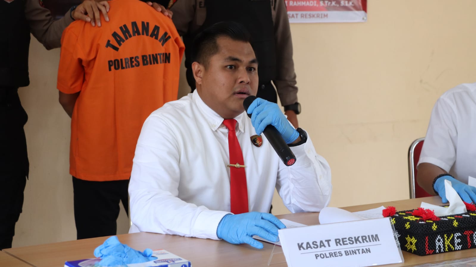 Kasatreskrim Polres Bintan, IPTU Fikri Rahmadi, S.Tr.K (F/Humas Polres Bintan).