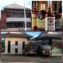 Tampak depan Kantor Bupati Bintan, Minuman Beralkohol, tampak Kantor Satuan Polisi Pamong Praja Bintan, (F/ Potensi.News).
