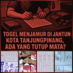 Ilustrasi togel, serta penampakan kertas catatan siejie/togel diduga di perjual belikan yang berada di Wilayah Hukum Polresta Tanjungpinang, (f/ist).