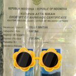 Kutipan Akta Nikah dari KUA—saksi sah janji suci yang seharusnya dijaga, Jumat (26/12/2025). (f/Potensi.News).