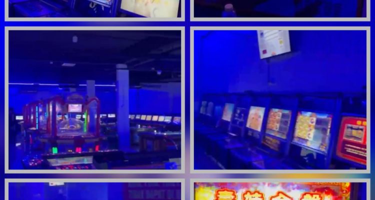 Terlihat deretan mesin-mesin ketangkasan di gelanggang permainan Kijang Game Zone yang berlokasi di Jalan Sei Datuk, Kijang Kota, Kecamatan Bintan Timur, Kabupaten Bintan, Kepulauan Riau, Sabtu (09/05/2026). Aktivitas di lokasi tersebut menjadi sorotan publik terkait dugaan praktik perjudian berkedok gelanggang permainan ketangkasan. (F/Potensi.News/Tim).