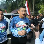 Wakil Menteri Agraria dan Tata Ruang/Wakil Kepala Badan Pertanahan Nasional (Wamen ATR/Waka BPN), Ossy Dermawan, menghadiri Gerakan Nasional “AYO Muliakan Sungai” di Yayasan Pesantren Pengrajin Bambu, Cibinong, Kabupaten Bogor, Jumat (19/06/2026). Foto: ATR/BPN