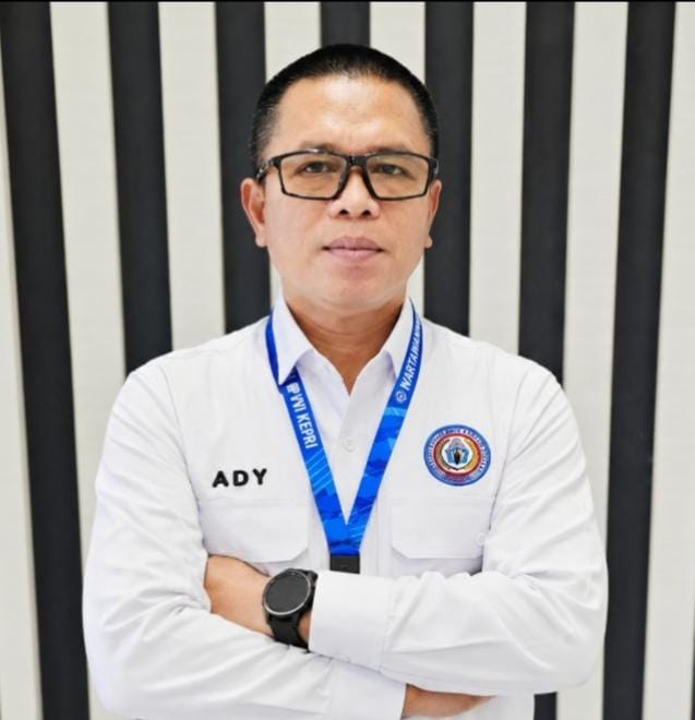 Ketua Umum Komunitas Jurnalis Kepulauan Riau, Ady Indra Pawennari (F/ist).