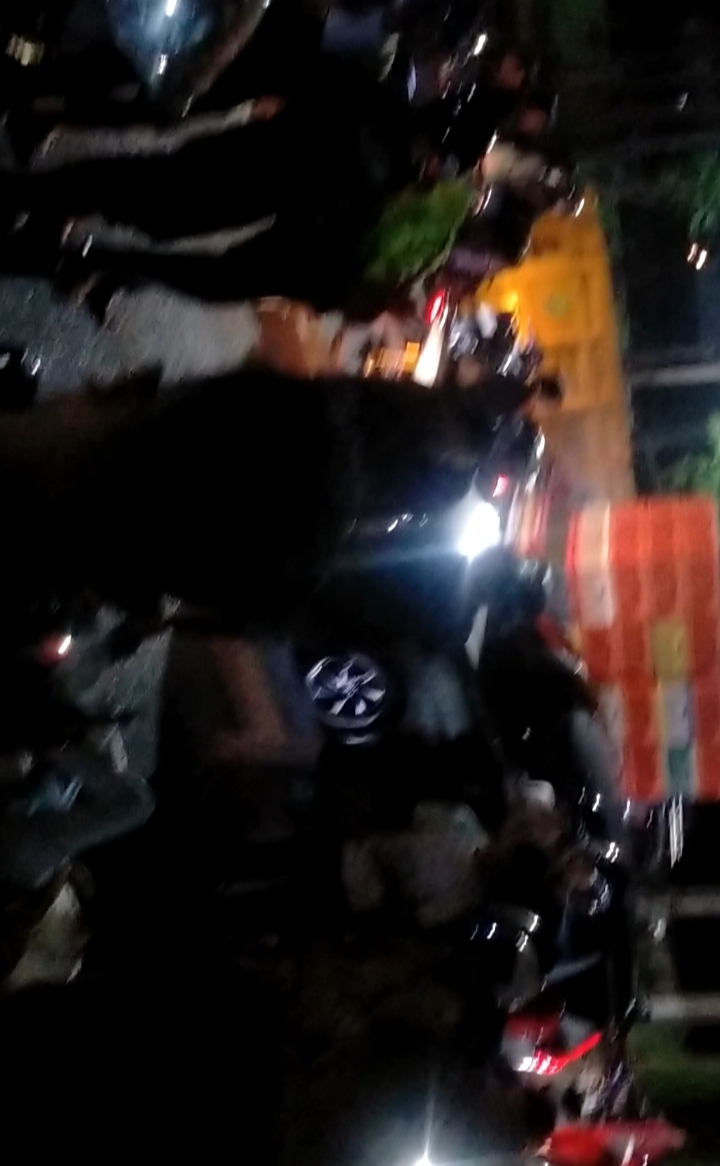 Kecelakaan lalu lintas (laka lantas) yang melibatkan dua sepeda motor terjadi di kawasan Batu 10, Kota Tanjungpinang, Kepulauan Riau, tepatnya di depan area pemakaman, Kamis (01/10/2026) sekitar pukul 19.30 WIB. (F/potensi.news)